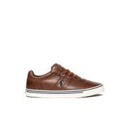 Hanford Lage Top Sportschoenen Polo Ralph Lauren , Brown , Heren