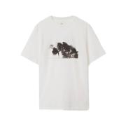 Gebreid Palms T-shirt Off White Oamc , White , Heren