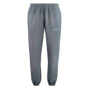 Katoenen Logo Print Sweatpants Represent , Gray , Heren