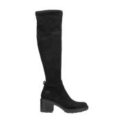 Zwarte Elegante Veelzijdige Ritslaarzen Docksteps , Black , Dames