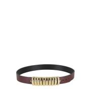 Stijlvolle Bold Riem voor Modieuze Look Federica Tosi , Red , Dames