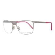 Zilveren Metalen Rechthoekige Optische Monturen Porsche Design , Gray ...