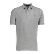 Grijze poloshirt met korte mouwen Polo Ralph Lauren , Gray , Heren