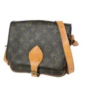 Pre-owned Canvas shoulder-bags Louis Vuitton Vintage , Brown , Dames