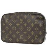 Pre-owned Canvas clutches Louis Vuitton Vintage , Brown , Dames