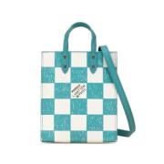 Pre-owned Leather louis-vuitton-bags Louis Vuitton Vintage , White , D...