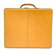 Pre-owned Leather handbags Hermès Vintage , Yellow , Dames