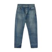 Katoenen Denim Jeans Saint Laurent , Blue , Dames