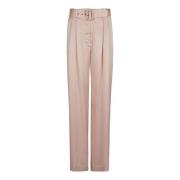 Zijden Broek Blauw Elegantie Comfort Zimmermann , Pink , Dames