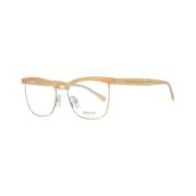 Gele Metalen Vierkante Optische Frames Ana Hickmann , Yellow , Dames