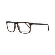 Bruine Vierkante Optische Monturen met Merkhoes Porsche Design , Brown...