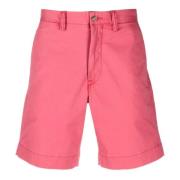 Slim Fit Katoenen Shorts met Zakken Polo Ralph Lauren , Pink , Heren