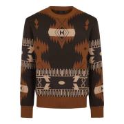 Bruine Trui Aw24 Alanui , Brown , Heren