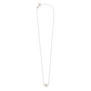 Gouden Hart Hanger Ketting Moeder van Parel Tory Burch , Yellow , Dame...