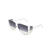 2Tone Zwarte Zonnebril Retrosuperfuture , Gray , Unisex