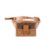 Pre-owned Canvas crossbody-bags Louis Vuitton Vintage , Brown , Dames