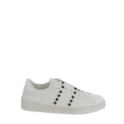 Leren Rockstud Untitled Sneaker Valentino Garavani , White , Heren