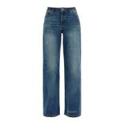 Indigo Straight Leg Enkel Jeans A.p.c. , Blue , Dames