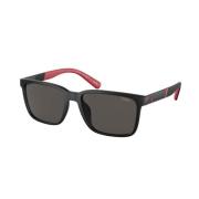 Matte Black Zonnebril PH 4189U Polo Ralph Lauren , Black , Heren