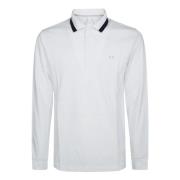 Gestreept Poloshirt Sun68 , White , Heren