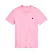 Stijlvol T-shirt voor mannen Polo Ralph Lauren , Pink , Heren