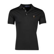 Zwarte poloshirt met korte mouwen Polo Ralph Lauren , Black , Heren