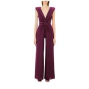 Elegante Jurk voor Vrouwen Liu Jo , Purple , Dames