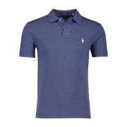 Donkerblauw Poloshirt met korte mouwen Polo Ralph Lauren , Blue , Here...