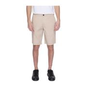 Katoen Bermuda Shorts Armani Exchange , Beige , Heren