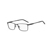 Zwarte metalen frames met wijzerplaat Hugo Boss , Black , Heren