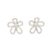 Pre-owned White Gold earrings Van Cleef & Arpels Pre-owned , White , D...