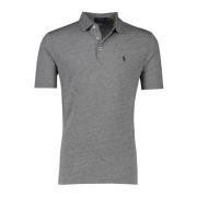 Klassieke Pasvorm Korte Mouw Grijs Poloshirt Polo Ralph Lauren , Gray ...