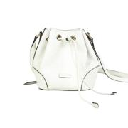 Pre-owned Fabric gucci-bags Gucci Vintage , White , Dames