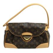 Pre-owned Canvas handbags Louis Vuitton Vintage , Brown , Dames