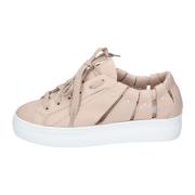 Leren Dames Sneakers Stijlvolle Schoenen Stokton , Pink , Dames