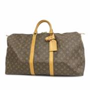 Pre-owned Fabric handbags Louis Vuitton Vintage , Brown , Dames