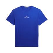 Casual T-shirt voor mannen Polo Ralph Lauren , Blue , Heren