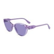 Ingespoten montuur zonnebril met filter 2 Karl Lagerfeld , Purple , Da...