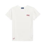 Stijlvol T-shirt voor mannen Polo Ralph Lauren , White , Dames