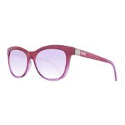 Gradient Lens Ovale Zonnebril met UV-bescherming Just Cavalli , Red , ...