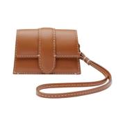 Leren Bambino Tas Jacquemus , Brown , Dames