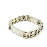 Pre-owned Metal bracelets Louis Vuitton Vintage , Gray , Dames