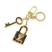 Pre-owned Canvas key-holders Louis Vuitton Vintage , Yellow , Dames