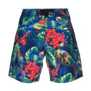 Papegaai Print Zwemshorts Polo Ralph Lauren , Multicolor , Heren