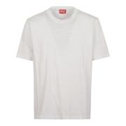 Stijlvolle T-shirts voor mannen en vrouwen Diesel , White , Heren