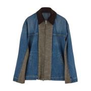 Denim Jack Vrouw - Modieuze Kleding Stella McCartney , Blue , Dames