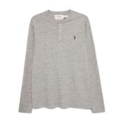 Klassiek Grijs T-shirt met Polo Pony Polo Ralph Lauren , Gray , Heren