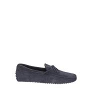 Leren Loafer Schoen Tod's , Blue , Heren