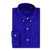 Casual Blauw Shirt Katoen NorHeren Pasvorm Polo Ralph Lauren , Blue , ...