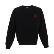 Hart Crewneck Sweatshirt Family First , Black , Heren